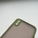 Чохол на iPhone X Матовий хакі - изображение 2