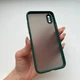 Чохол на iPhone X Матовий зелений - зображення 5