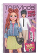 Zestaw kreatywny Depesche Dress Me Up Big Top Model z naklejkami Rebel Kitty 13387A (4010070695538) - obraz 1