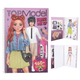Zestaw kreatywny Depesche Dress Me Up Big Top Model z naklejkami Rebel Kitty 13387A (4010070695538) - obraz 2