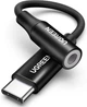 Переходник DAC chip кабель USB Type-C to 3.5 mm Ugreen AV161 аудиоадаптер для наушников Black (50631) - изображение 1