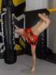 Тренувальні MMA шорти для тайського боксу, єдиноборств Sanda, UFC для спорту another boxer червоні, нар. XS (5-7 років)) - зображення 2