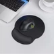 Килимок для миші HOCO GM30 Polar Fox mouse pad with wrist support Black (6942007623339) - изображение 5