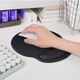 Килимок для миші HOCO GM30 Polar Fox mouse pad with wrist support Black (6942007623339) - изображение 7