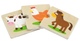 Drewniane puzzle logiczne Viga 24 elementy 51608 (6934510516086) - obraz 4