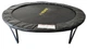 Батут з сіткою та драбинкою 252 см Atleto Black (42400582) - изображение 5