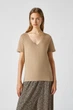 Футболка Pull & Bear темно-бежевий YWHQE069 XS - изображение 1