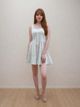 Сарафан міні льоновмісний на ґудзиках з мереживом Wear me S Молочний (16_25_WM001_11123) - изображение 1