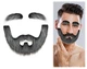 Накладна борода та брови на клейкій основі Costume Beard Kit Grey - изображение 1