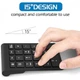 Тонка цифрова клавіатура Foloda H-107 з 22 клавішами Black (R3781) - зображення 7