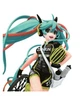 Фигурка Banpresto Хацунэ Мику в велоформе Hatsune Miku Team Ukyo 19 см (CEB38029150B) - изображение 2