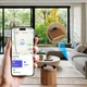 Смарт-карта Трекер для кошелька 2 мм Водонепроницаемый IP68 совместим с Apple Find My Универсальный Черная - изображение 6