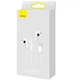 Навушники Baseus Encok CZ19 (Type-C) white - зображення 2