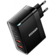 Сетевое зарядное устройство Essager 100W GAN (2xType-C + 2xUSB-A) Black - изображение 5