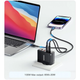 Сетевое зарядное устройство Essager 100W GAN (2xType-C + 2xUSB-A) Black - изображение 8
