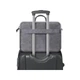 Сумка DEFENDER 26088 Solid 15.6" шкіра сірий - изображение 3
