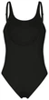 Купальник закрытый Arena RIPPLES SWIMSUIT U BACK B черный Женщины 38 009500-590 - изображение 3