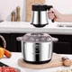 Измельчитель электрический НМ-8848 Hoffmans Electronics 1800Вт с металлической чашей 5л универсальный чоппер - изображение 2