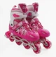 Роликовые коньки 082-L Best Roller колеса PVC светящиеся. Pink (размер 39-43) (173840) - изображение 1