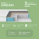 Матрац ортопедичний Ismart Koala Dream 180х200 см пружинний (ISM-051026) - зображення 3