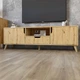 Тумба під телевізор з ніжками в кольорі Горіх світлий М-ЗОН Борн 1600 Дуб Артизан (MZN-031085) - зображення 5
