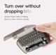 Викрутка Precision Screwdriver Set з набором прецизійних біт 32 шт для ремонту ПК ноутбуків Grey - зображення 3