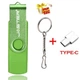 Флешка Jaster 64 Gb 2.0 OTG USB Flash Drive флешнакопичувач. В подарунок перехідник Type C - зображення 1