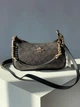 Сумочка Жіноча з принтом Coach Teri Shoulder Bag Brown - изображение 7