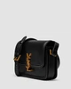 Cумка жіноча з фурнітурою в стилі Saint Laurent Solferino Black/Gold - изображение 2