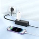 Мережевий подовжувач Hoco AC10A Barry PD65W GaN (2C2A with 1 socket) desktop charger Black (6942007601672) - зображення 5