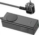 Мережевий зарядний пристрій Hoco NS4 Sharp PD65W (2C1A) desktop socket (EU/GER) Black (6942007617352) - зображення 2