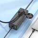 Мережевий зарядний пристрій Hoco NS4 Sharp PD65W (2C1A) desktop socket (EU/GER) Black (6942007617352) - зображення 8