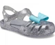 Сандалі на дівчинку Crocs Isabella Charm Sandal С8 25 Срібло - изображение 1