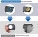 Док станция для apple айфона iphone часов iwatch эпл вотч наушников 3 в 1 23W XO WX023 складная универсальная беспроводная зарядка на айфон с подсветкой белая + адаптер в подарок - изображение 8