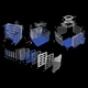 Муравьиная ферма BauTech На 5 уровней Синий (1005-220-01) - изображение 3