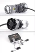 Світлодіодні LED лампи з лінзою M01U H4 (ближній/дальній) 11000 LM 6000 K 12V 120 w - изображение 5