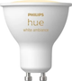 Inteligentna żarówka Philips HueWA 4.2W GU10 1P EU (8720169229976) - obraz 1
