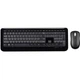 Microsoft Комплект Microsoft Desktop 850 109key, WL, EN/UKR/RU, Чорний - изображение 1