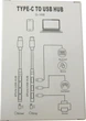 USB-хаб Dynamode USB 3.0 Type-C/Type-A на 4 порти: 1х USB3.0-C, 1х USB3.0-A, 2x USB 2.0-A, метал Темно-сірий (DM-UH-314AC) - зображення 7