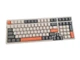Механічна клавіатура з HOT SWAP Attack SHARK K98,100 key, RGB, Win/Mac OS, УКР/АНГЛ, Grey/Orange (K98GO) - зображення 1