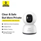 Камера відеоспостереження Baseus P1 Lite 2K 3MP, Wi-Fi, 360° AI зум нічне бачення - зображення 13