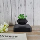 Магнитный левитирующий горшок для растений Levitating Pot GW Black - изображение 3