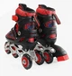 Комплект роликов с защитой 405-S Best Roller колеса PVC светящиеся. Red (размер 28-31) (173348) - изображение 3