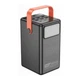 Повербанк Hoco DB03 Max Centurion 100000 mAh 65W з дисплеєм і ліхтариком, чорний - зображення 4