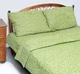 Постільна білизна Zastelli BUBBLE GREEN бязь двоспальне 175х210 - зображення 1