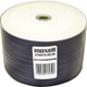 Dyski Maxell DVD-R 4.7GB 16X 50 szt do nadruku White (MXDP50S-) - obraz 1