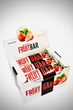 Батончики FRUIT BAR Мюслі З ягодами полуниці глазуровані 12 шт 300 г - зображення 2