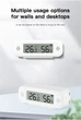 Датчик температуры и влажности TH02 Pro с дисплеем, Wi-Fi 2.4G, Smart Life, Tuya Smart, 2хААА, white - изображение 3
