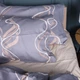 Простынь MirSon King Size 220x240 см 22-1407 Wavy lines Сатин (2200011121642) - изображение 5