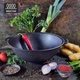 Казан Maysternya 12 л, Ø 40см чугунный WOK. Вес 7,15кг (V12) - изображение 1